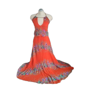 Glamazon Maxi Pleated Dress Size Small